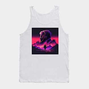 Synthwave apocalypse Tank Top